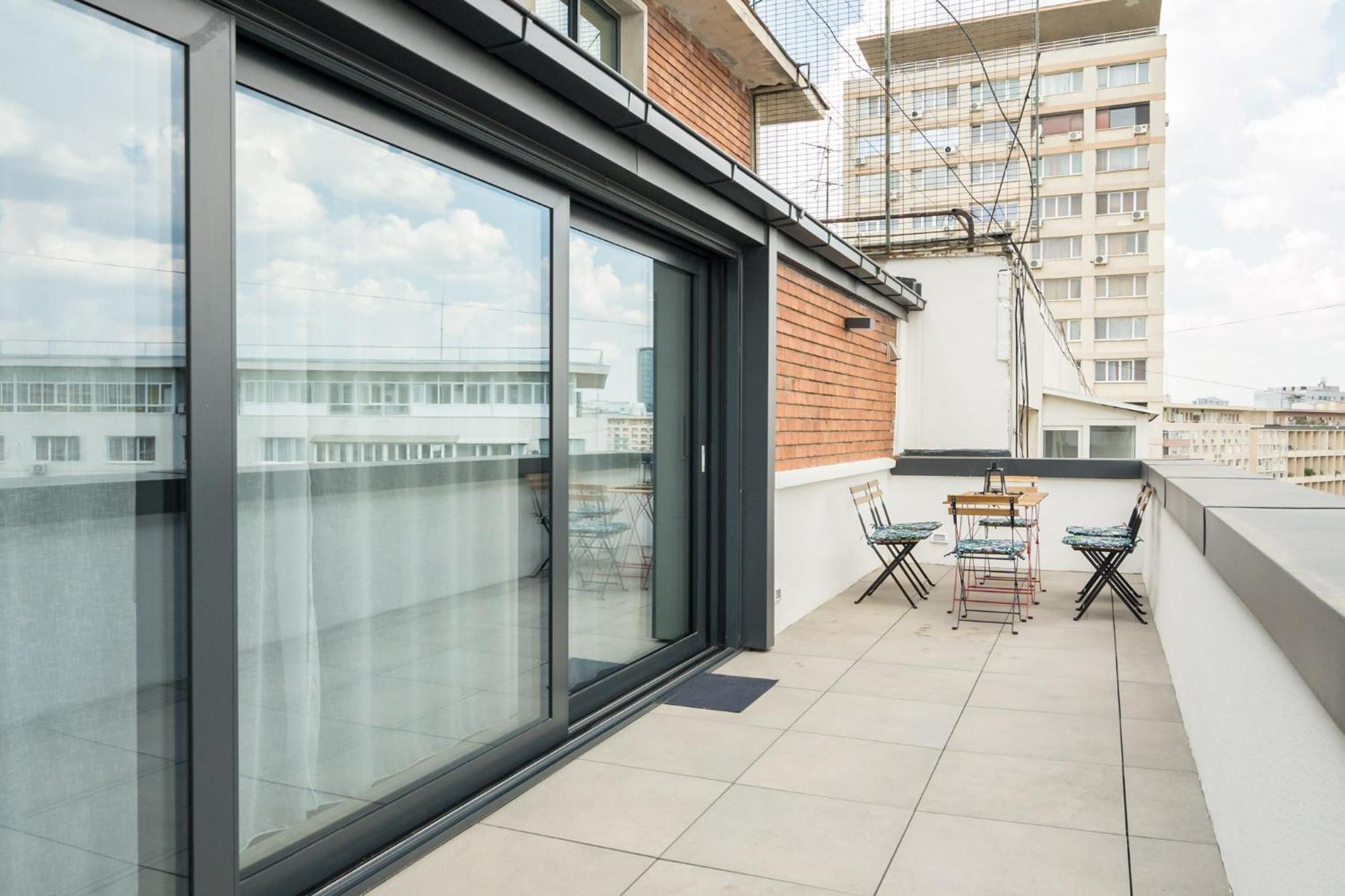 Mood Penthouse - 3Br Luxury Stay In Букурещ Екстериор снимка